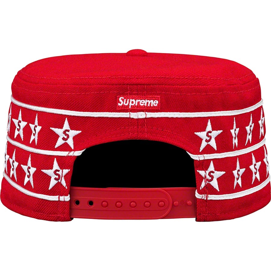 Details on Star Pillbox New Era Red from spring summer
                                                    2019 (Price is $58)