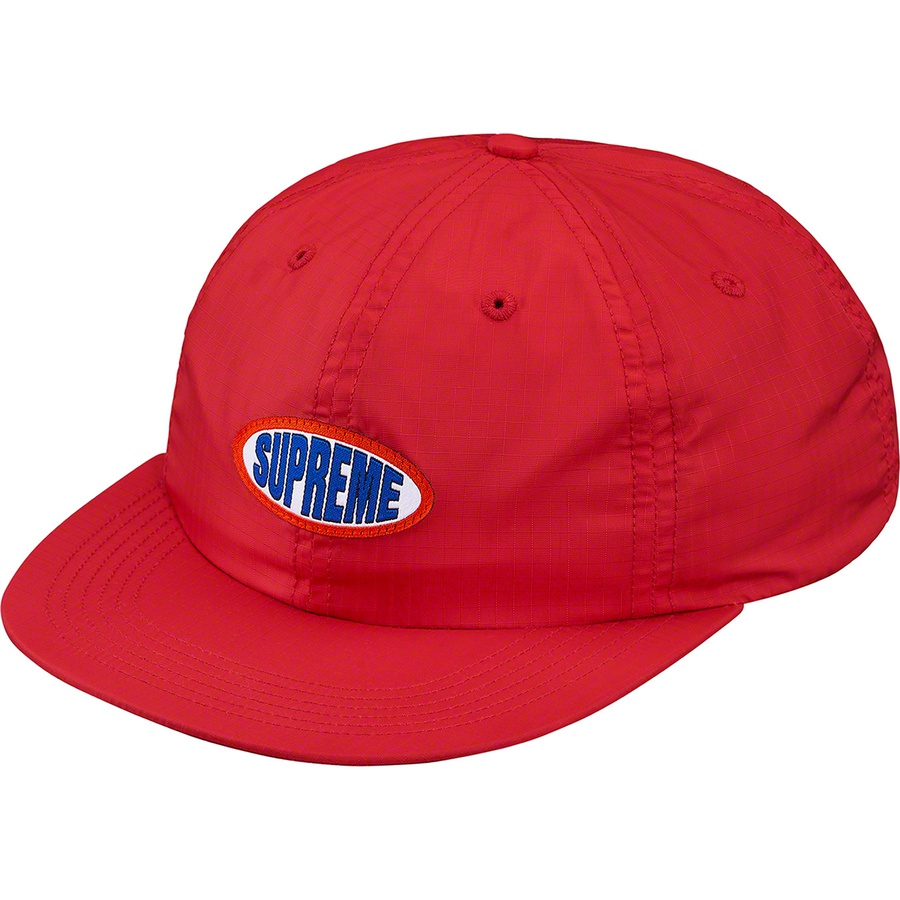 Details on Oval Label 6-Panel Red from spring summer
                                                    2019 (Price is $44)