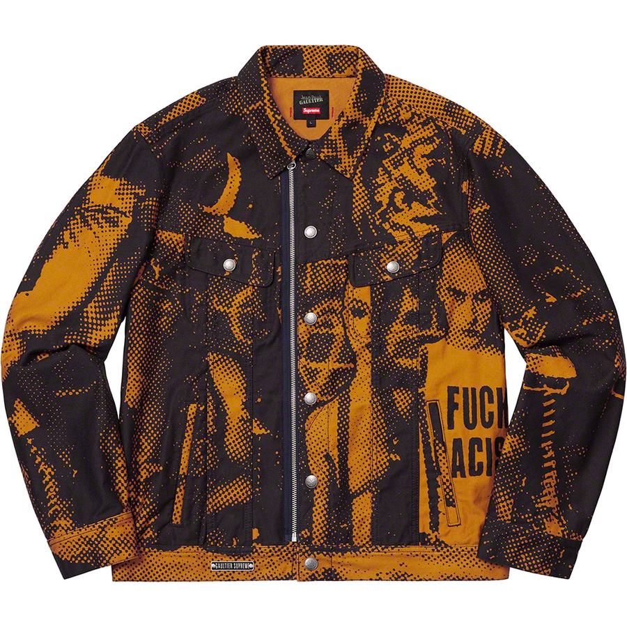 Supreme®/Jean Paul Gaultier® Fuck Racism Trucker Jacket - Supreme Community