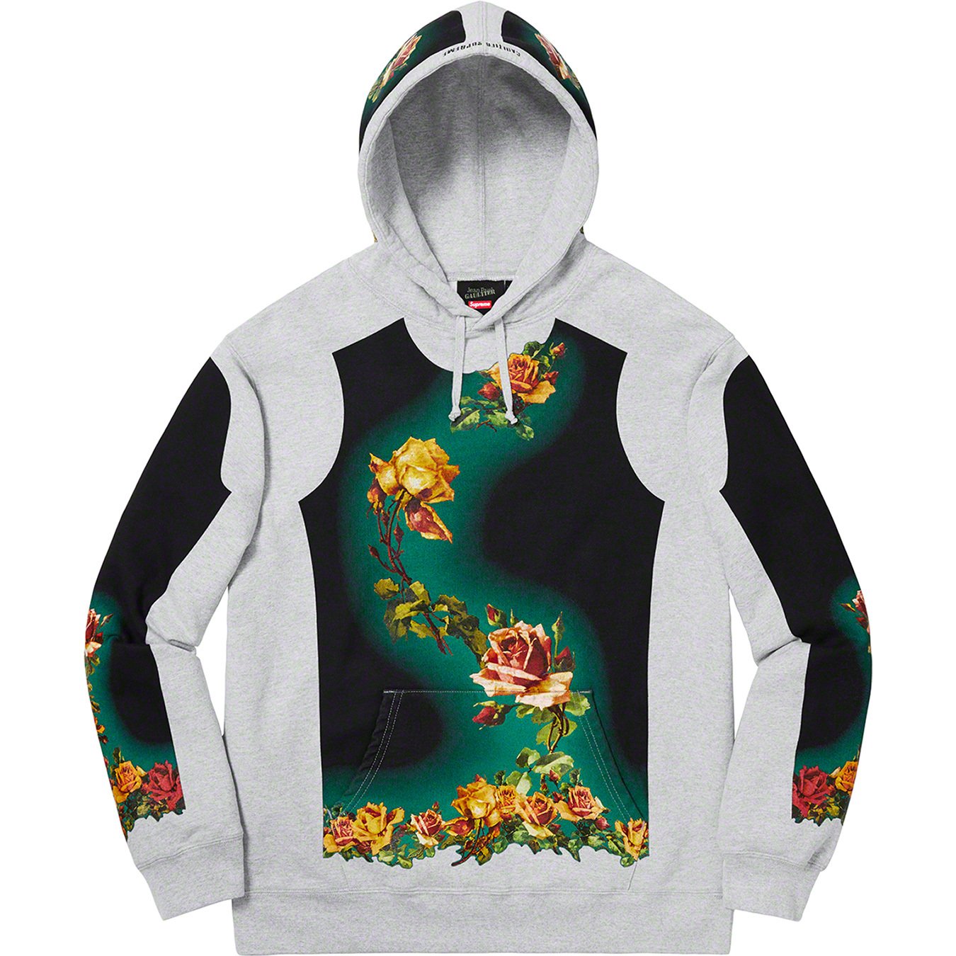 【新品M】Supreme Floral Print Hooded