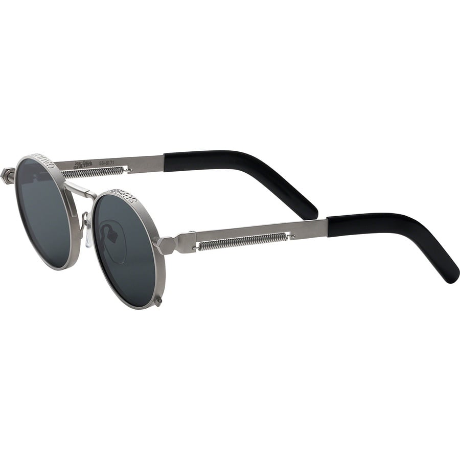Details on Supreme Jean Paul Gaultier Sunglasses Silver from spring summer
                                                    2019 (Price is $388)