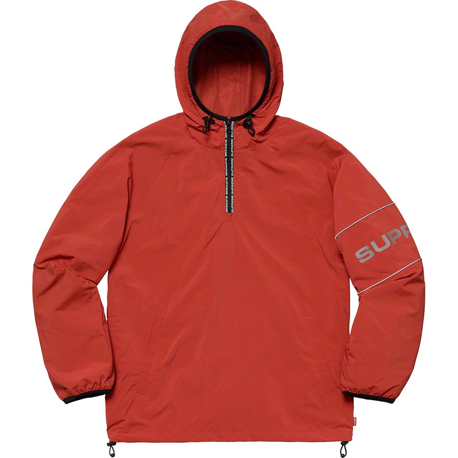 Details on Nylon Ripstop Hooded Pullover Rust from spring summer
                                                    2019 (Price is $158)