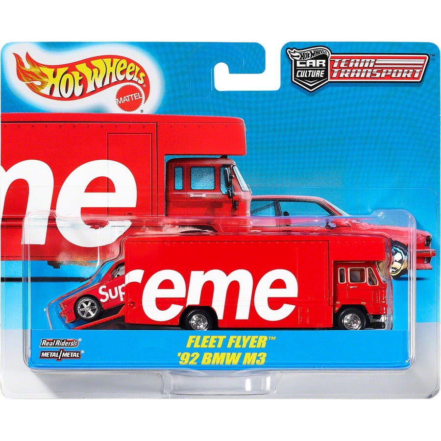 Supreme Hot Wheels™ Fleet Flyer™ + 1992 BMW M3 (SS19) - Red - $30