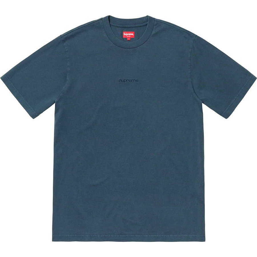 Details on Overdyed Tee Navy from spring summer
                                                    2019 (Price is $58)