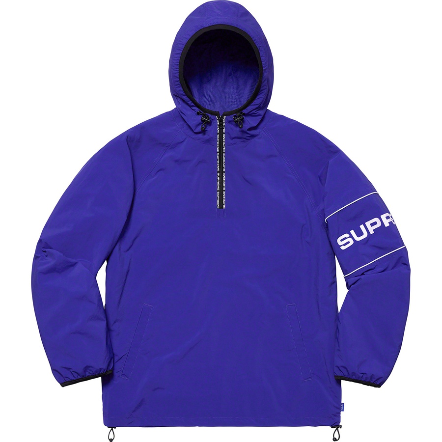 Details on Nylon Ripstop Hooded Pullover Royal from spring summer
                                                    2019 (Price is $158)