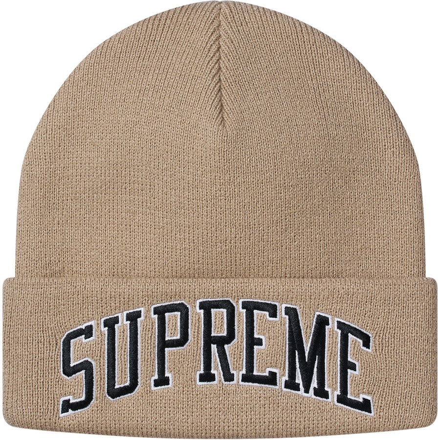 Details on Supreme NFL Raiders '47 Beanie Tan from spring summer
                                                    2019 (Price is $38)