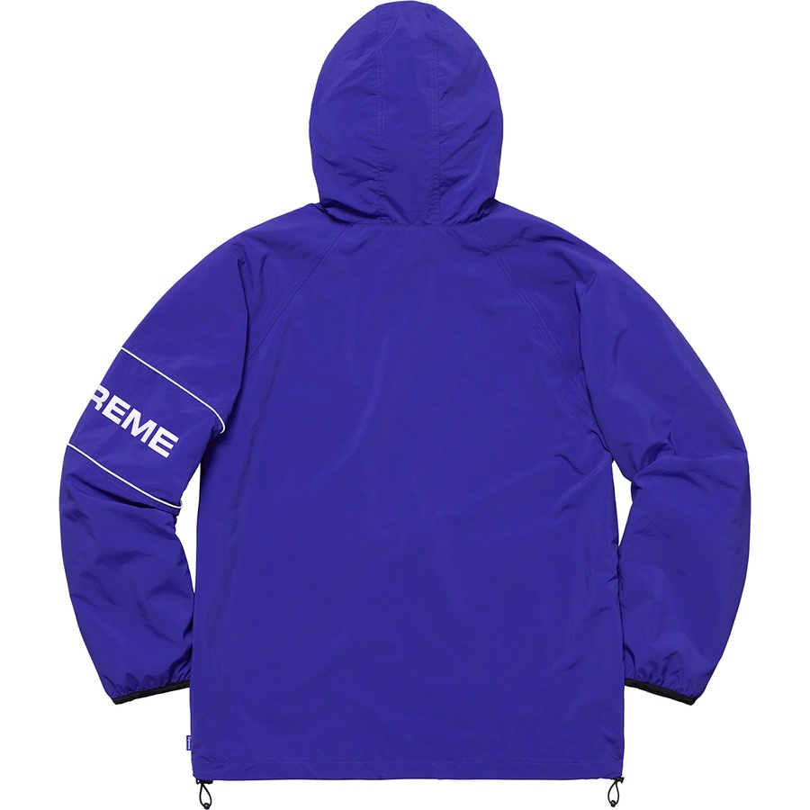 Details on Nylon Ripstop Hooded Pullover Royal from spring summer
                                                    2019 (Price is $158)