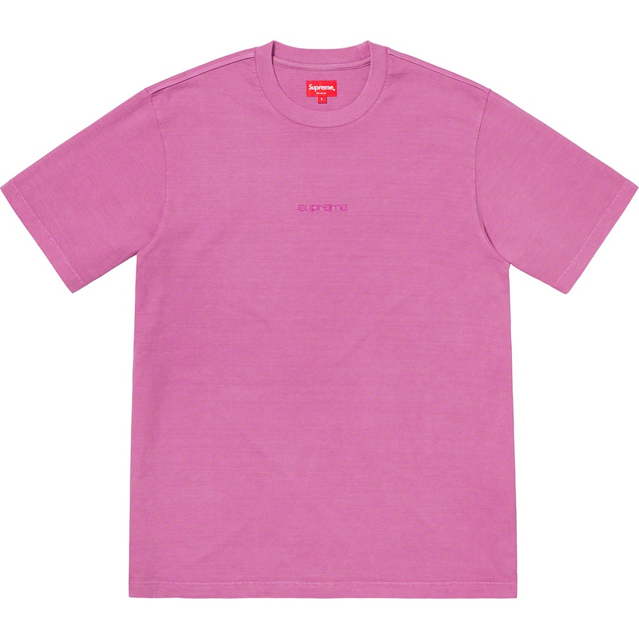 Details on Overdyed Tee Magenta from spring summer
                                                    2019 (Price is $58)