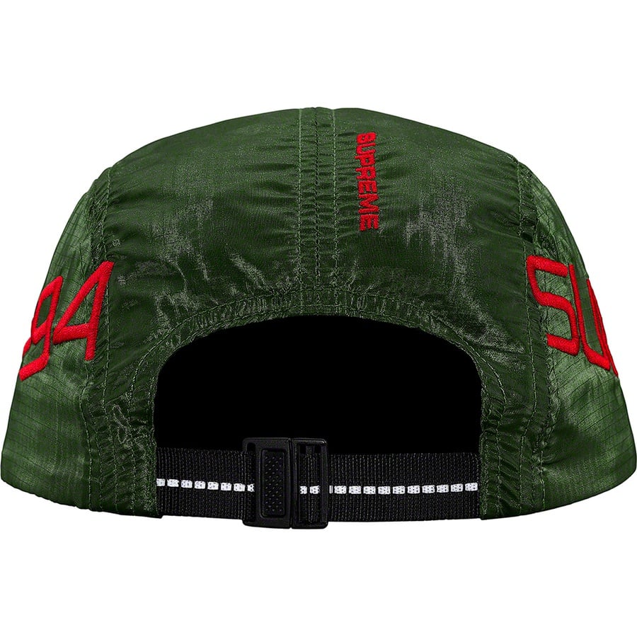 Details on Side Logo Camp Cap Green from spring summer 2019 (Price is $54)