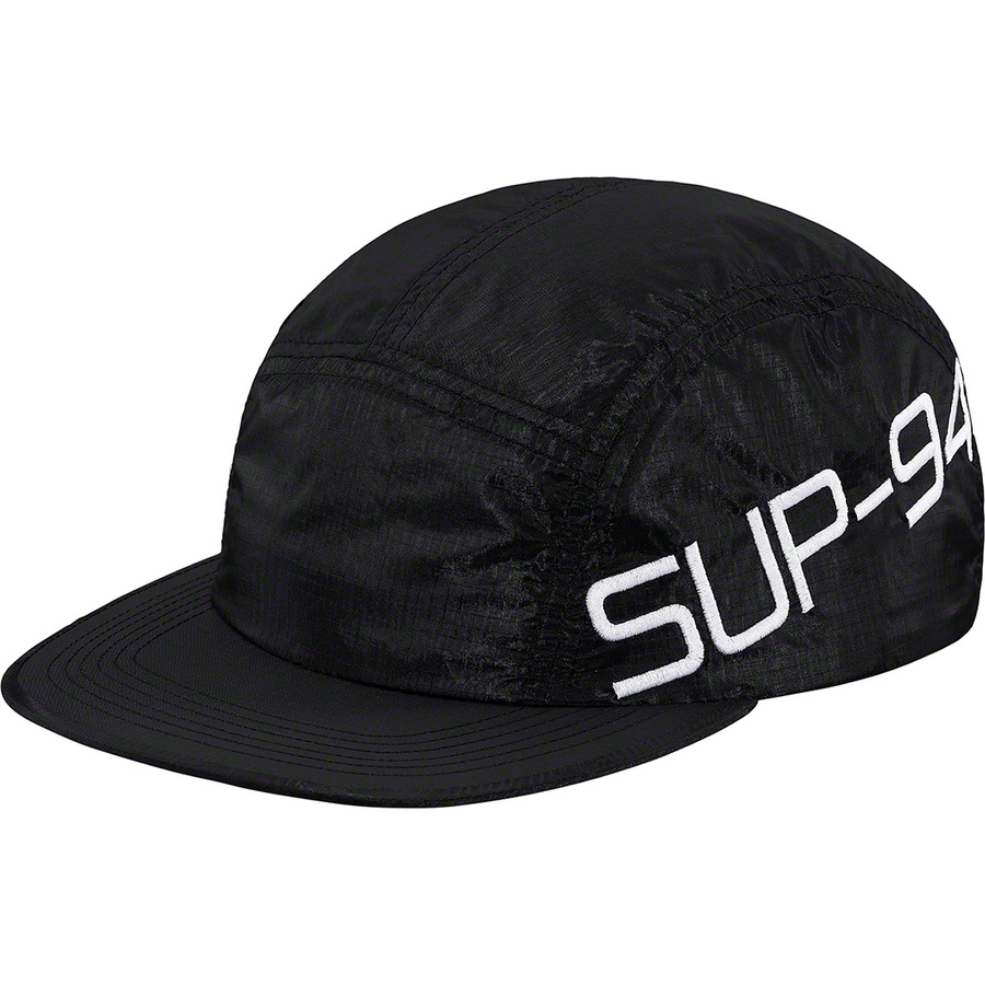 Details on Side Logo Camp Cap Black from spring summer 2019 (Price is $54)