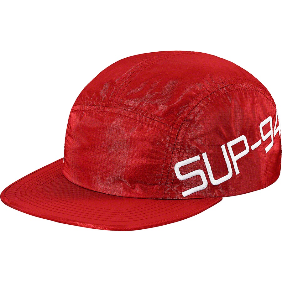 Details on Side Logo Camp Cap Red from spring summer 2019 (Price is $54)