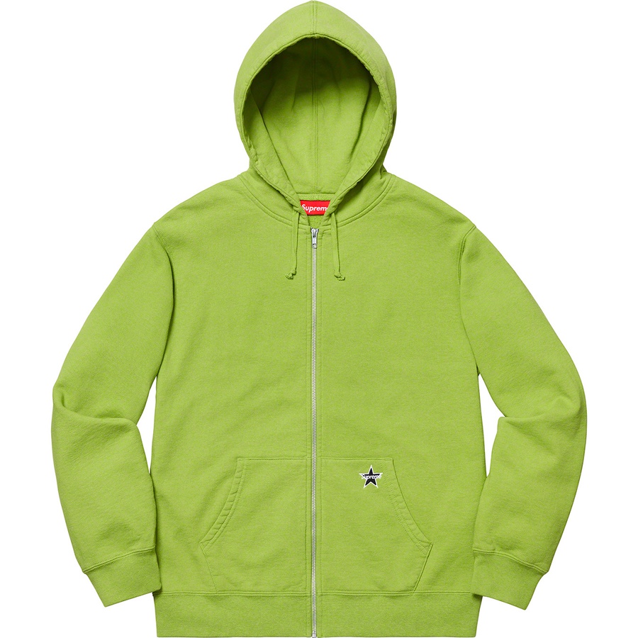 Supreme Star Zip Up Sweatshirt (SS19) - Lime - $148