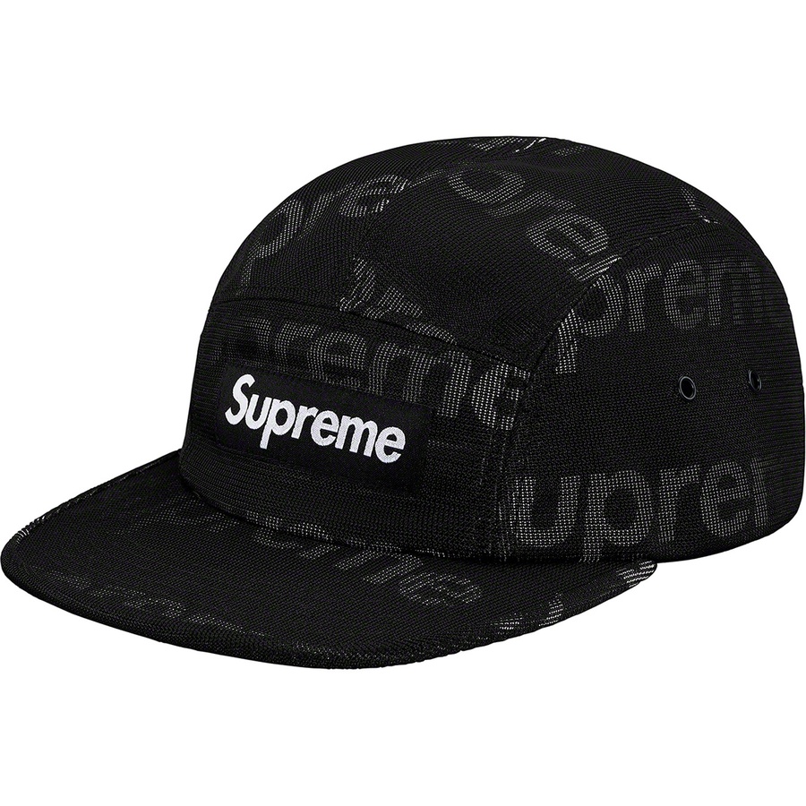 Details on Lenticular Logo Camp Cap Black from spring summer 2019 (Price is $54)