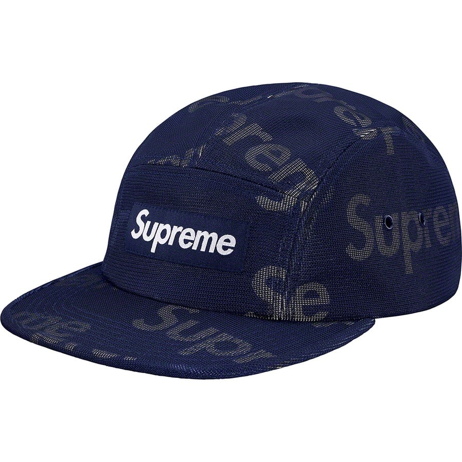 Details on Lenticular Logo Camp Cap Navy from spring summer
                                                    2019 (Price is $54)