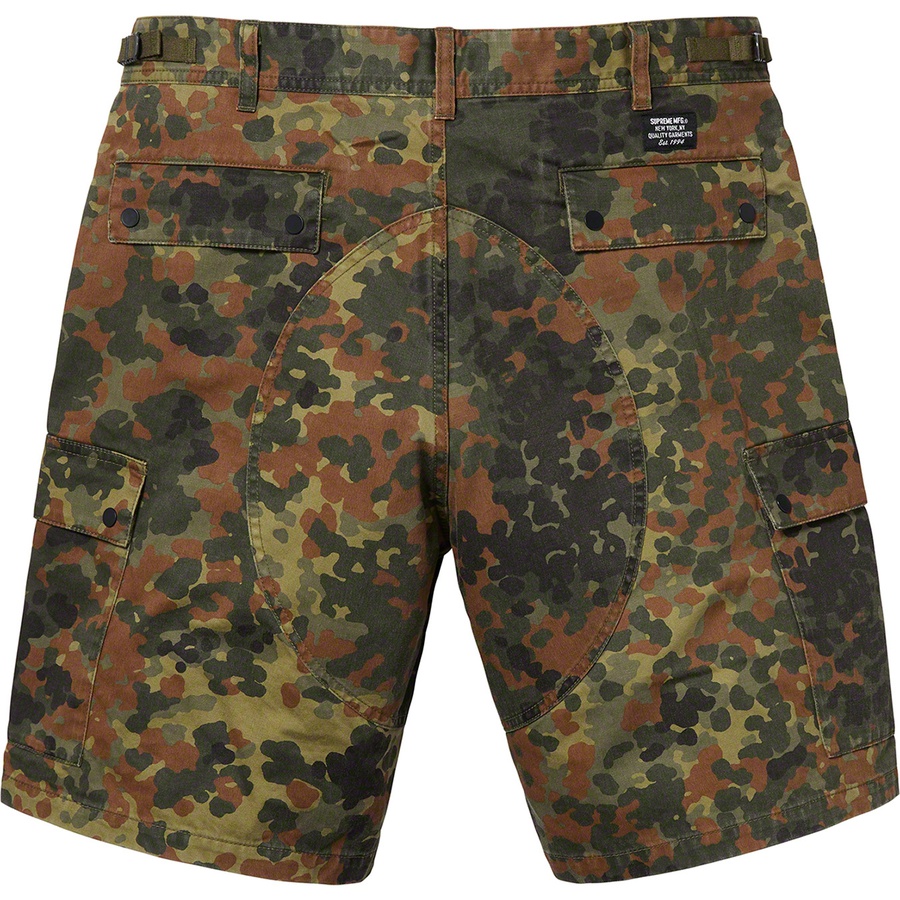 Details on Cargo Short Olive German Camo from spring summer
                                                    2019 (Price is $138)