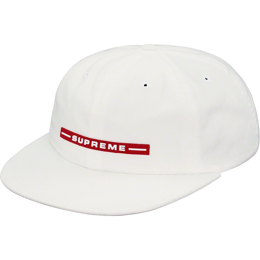 Details on Raised Logo 6-Panel White from spring summer 2019 (Price is $48)