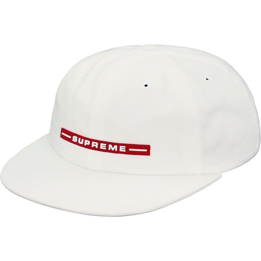 Details on Raised Logo 6-Panel White from spring summer
                                                    2019 (Price is $48)