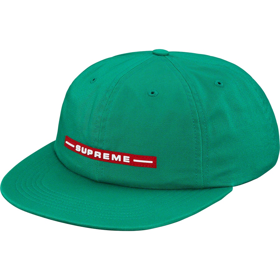 Details on Raised Logo 6-Panel Green from spring summer 2019 (Price is $48)
