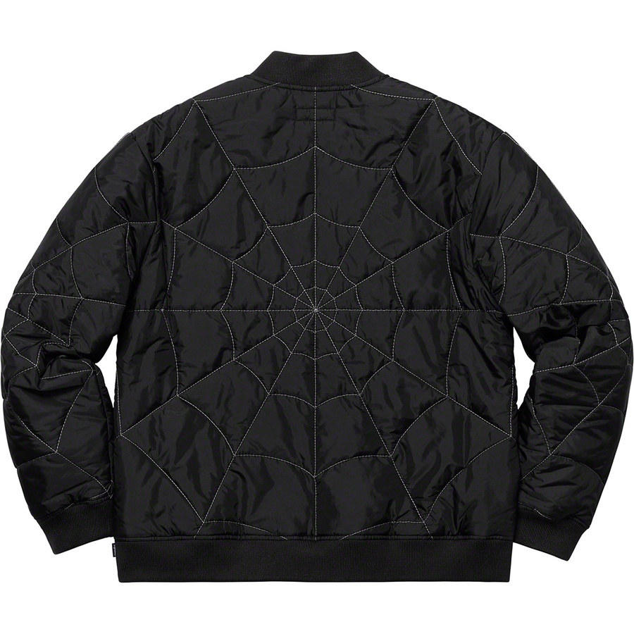 Details on Spider Web Quilted Work Jacket Black from spring summer 2019 (Price is $218)