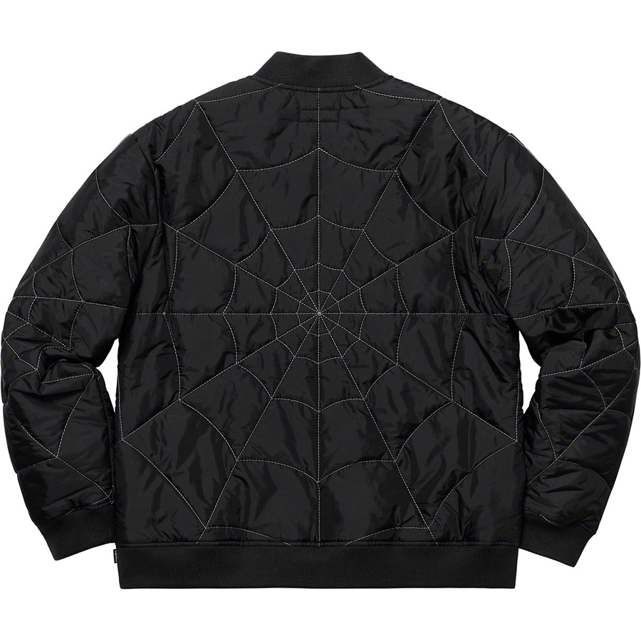 Details on Spider Web Quilted Work Jacket Black from spring summer
                                                    2019 (Price is $218)