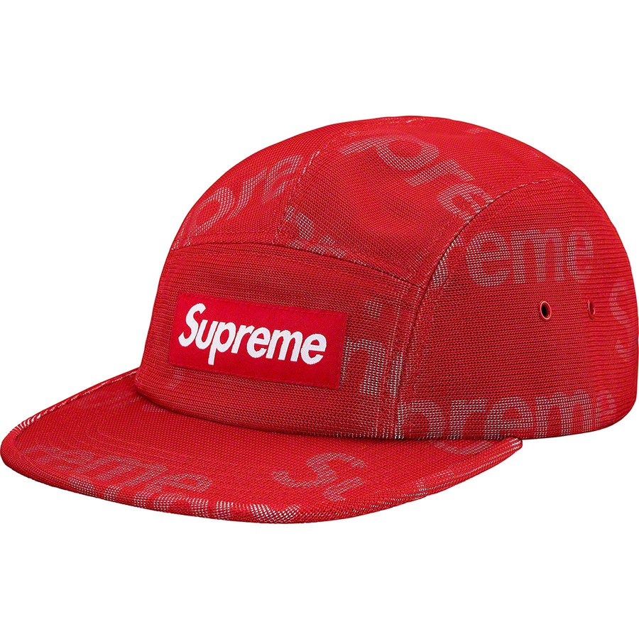 Details on Lenticular Logo Camp Cap Red from spring summer
                                                    2019 (Price is $54)