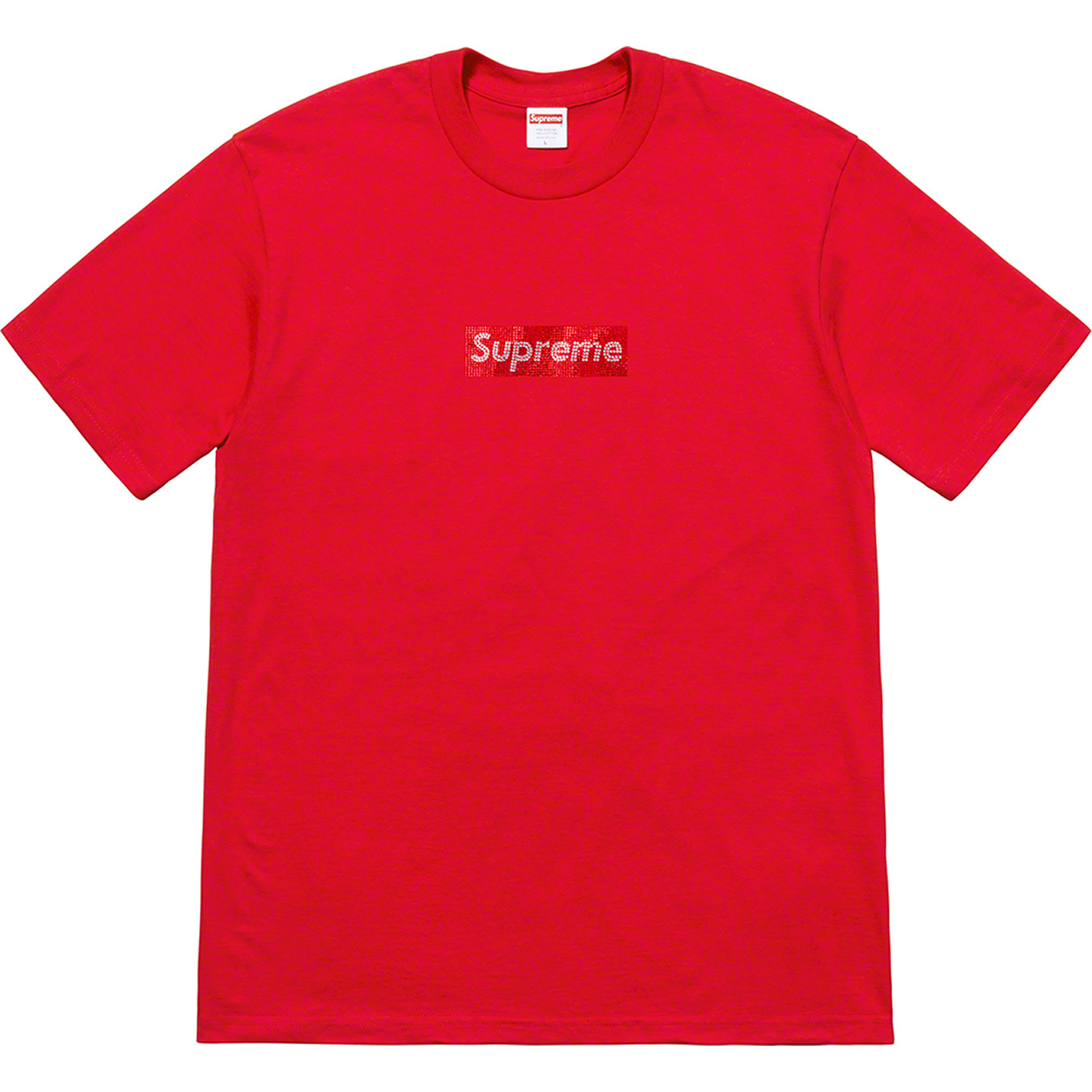 Supreme Swarovski Box Logo t shirt  M