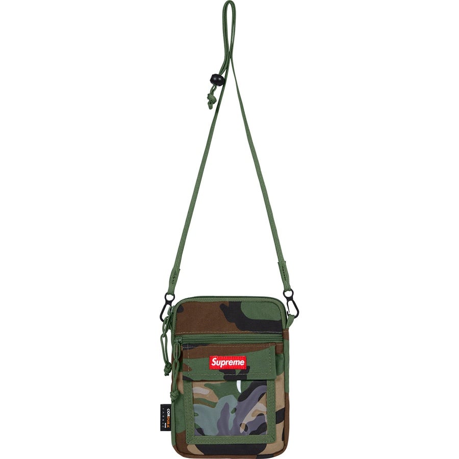 Details on Utility Pouch Woodland Camo from spring summer
                                                    2019 (Price is $40)