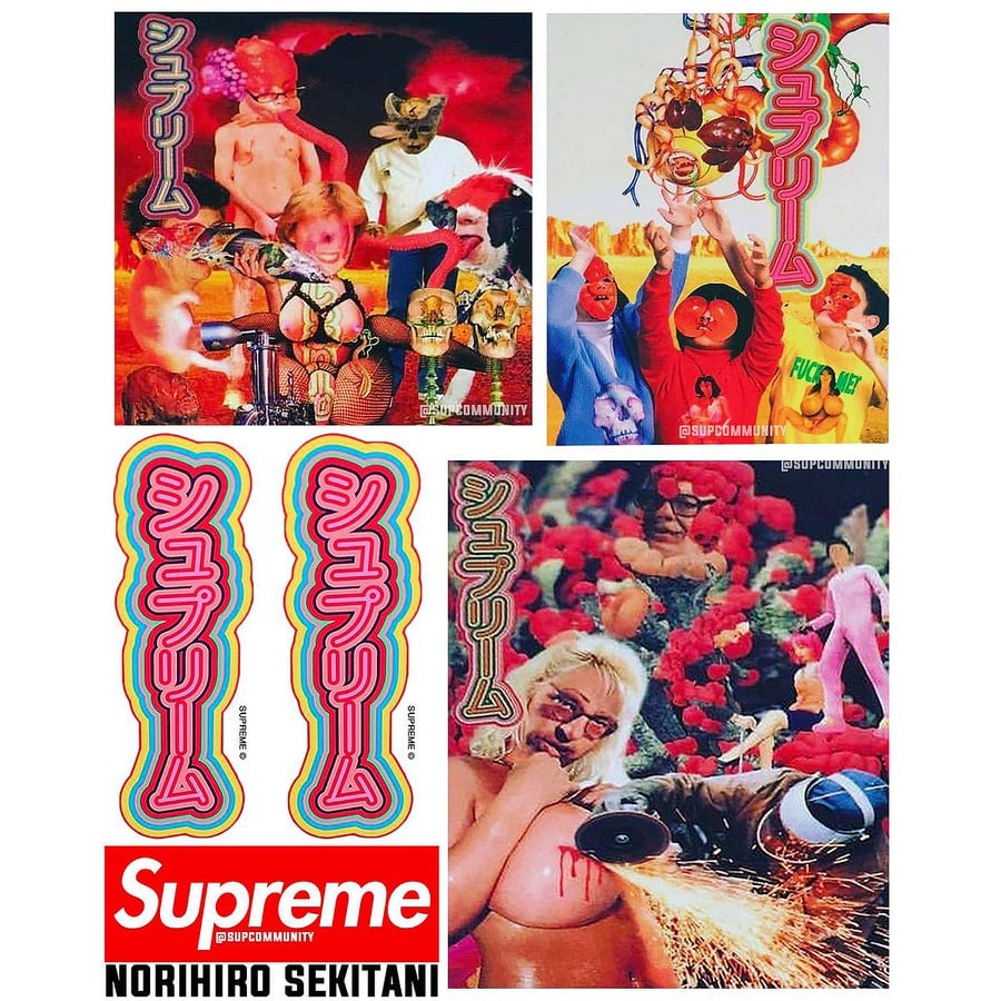 Supreme Supreme Norihiro Sekitani Collaboration TBA for spring summer 19 season