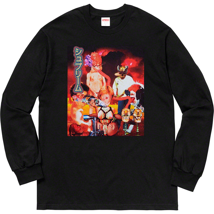 Details on Sekintani La Norihiro Supreme L S Tee Black from spring summer
                                                    2019 (Price is $48)