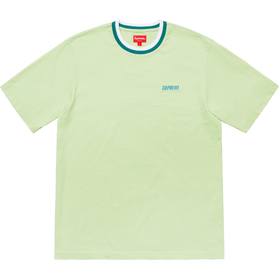 Details on Split Rib S S Top Pale Green from spring summer
                                                    2019 (Price is $78)