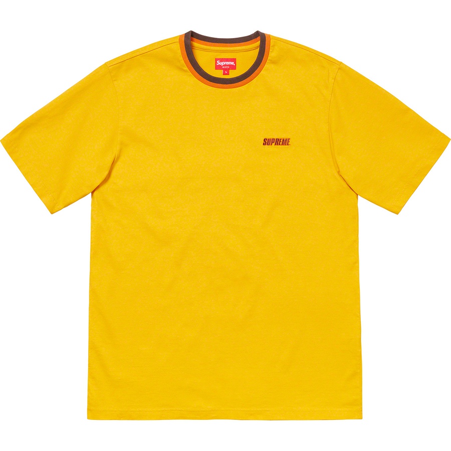 Details on Split Rib S S Top Mustard from spring summer
                                                    2019 (Price is $78)