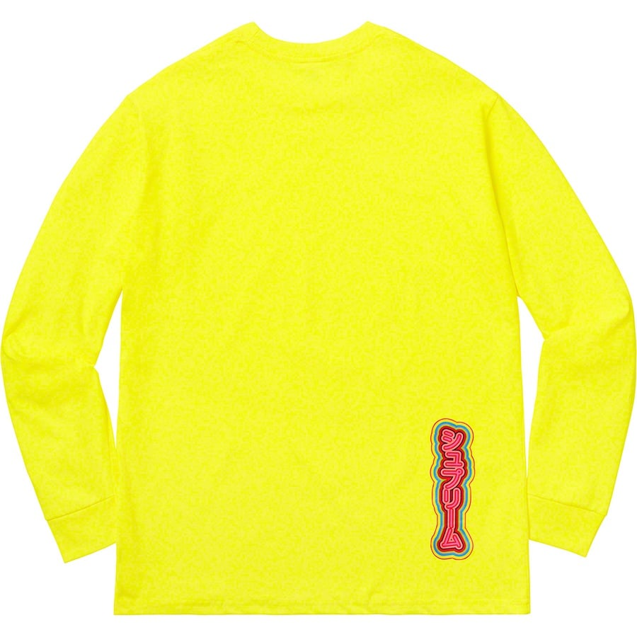 Details on Sekintani La Norihiro Supreme L S Tee Bright Yellow from spring summer
                                                    2019 (Price is $48)