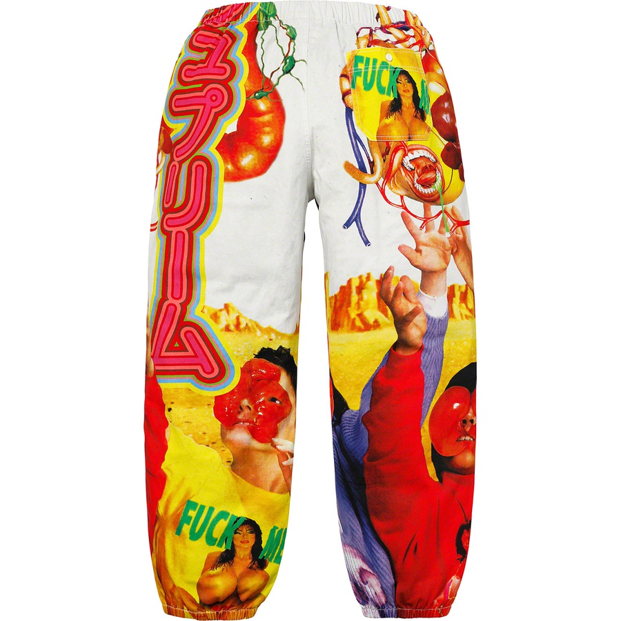 Details on Sekintani La Norihiro Supreme Skate Pant Multicolor from spring summer
                                                    2019 (Price is $148)