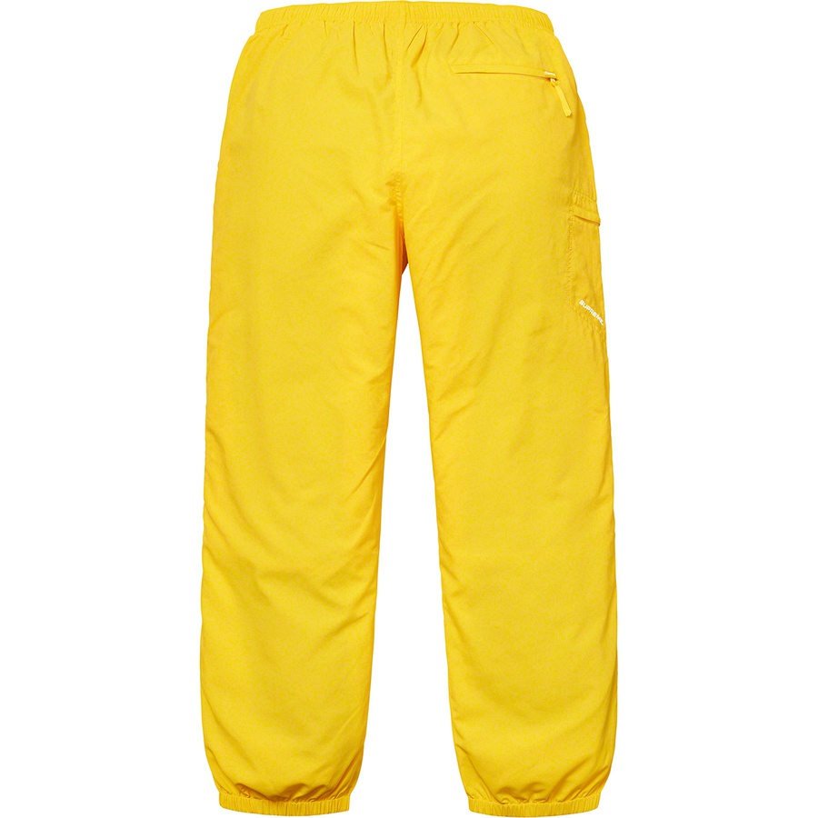 Details on Nylon Trail Pant Yellow from spring summer
                                                    2019 (Price is $128)