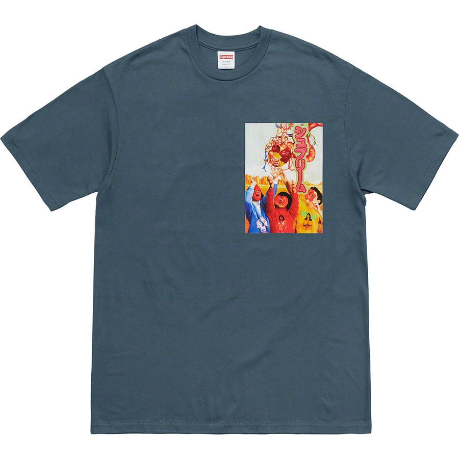 Supreme Sekintani La Norihiro Supreme Tee (SS19) - Dark Slate - $44