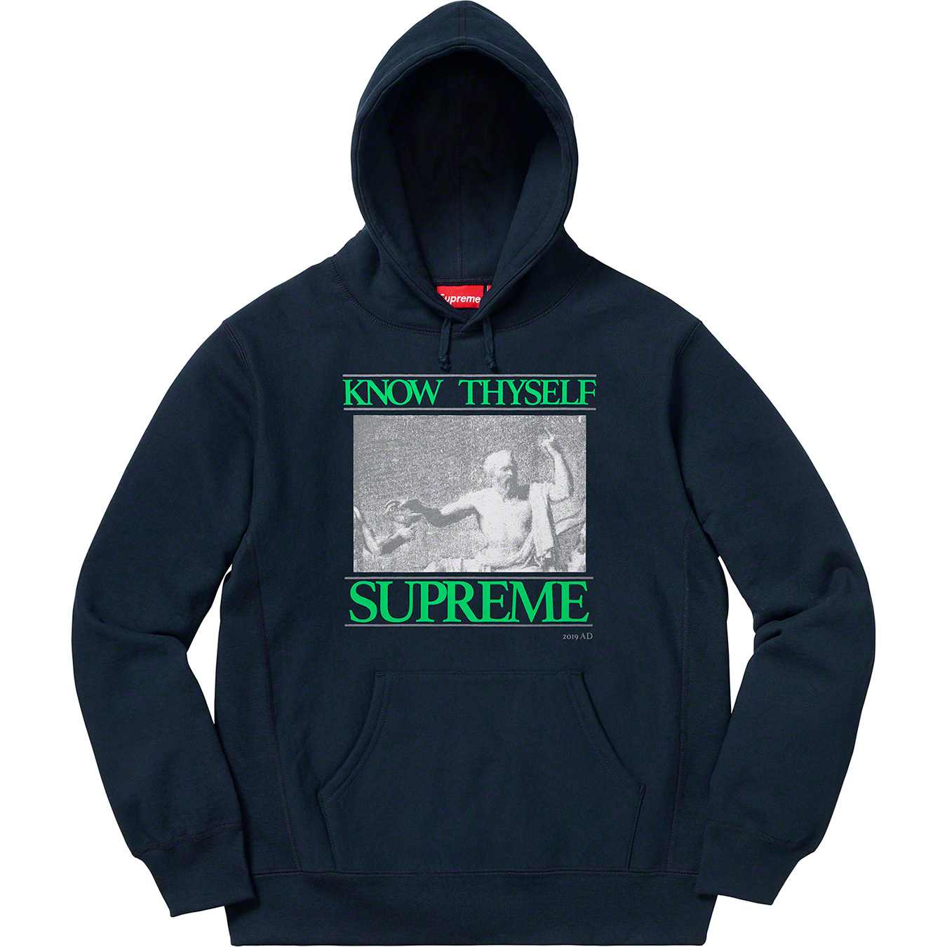 Know Thyself Hooded Sweatshirt - spring summer 2019 - Supreme