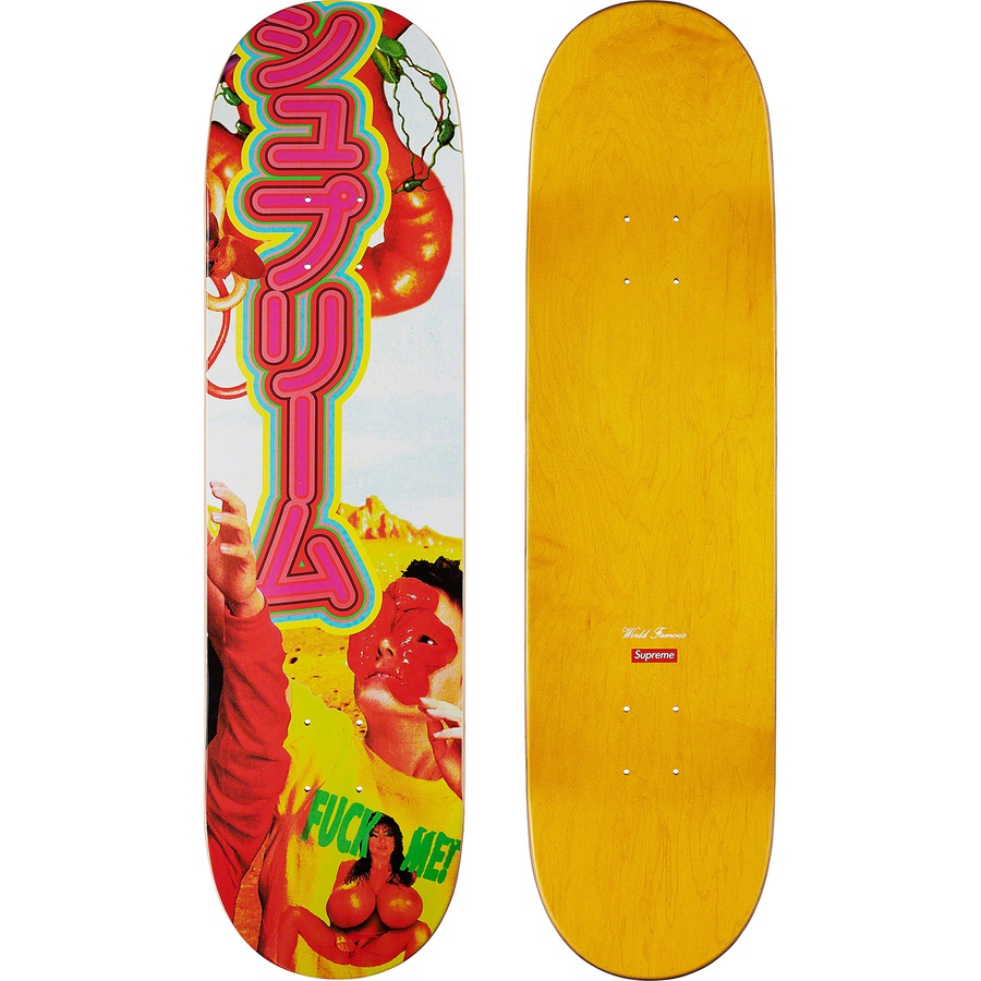 Details on Sekintani La Norihiro Supreme Skateboard 8.25" x 32.25" - Yellow from spring summer
                                                    2019 (Price is $60)
