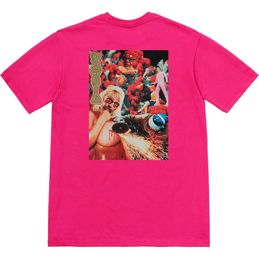 Details on Sekintani La Norihiro Supreme Boobies Tee Hot Pink from spring summer
                                                    2019 (Price is $44)