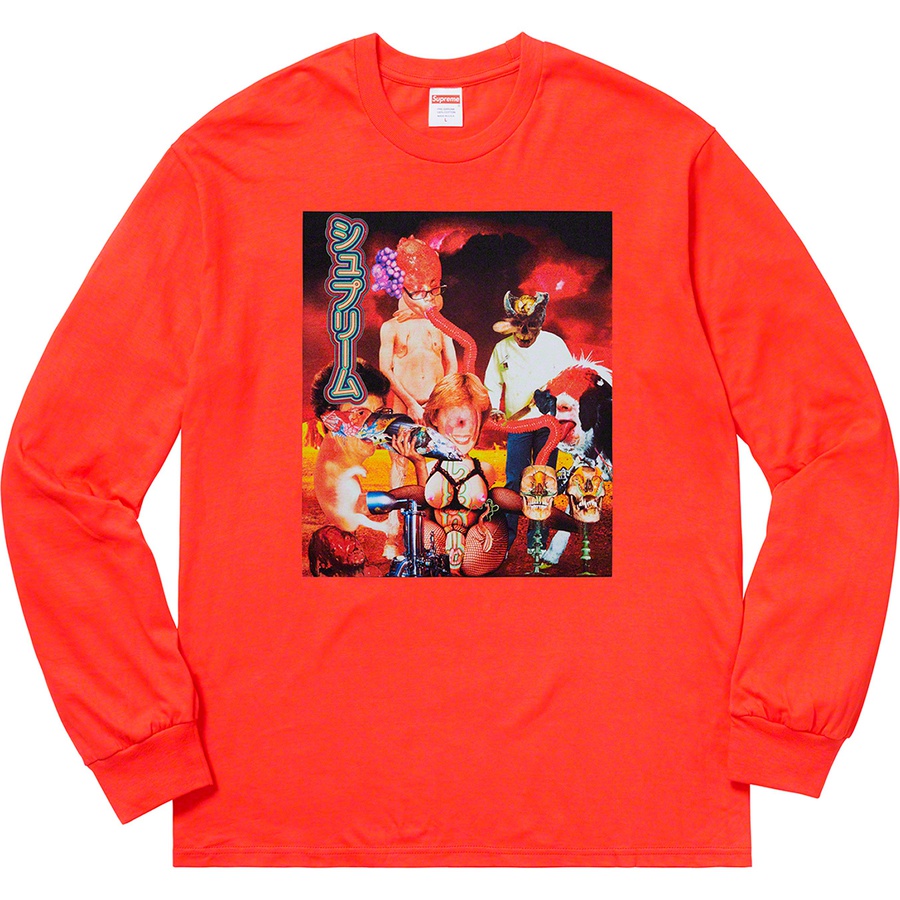 Details on Sekintani La Norihiro Supreme L S Tee Bright Orange from spring summer
                                                    2019 (Price is $48)