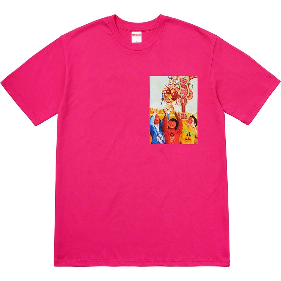 Details on Sekintani La Norihiro Supreme Tee Hot Pink from spring summer
                                                    2019 (Price is $44)