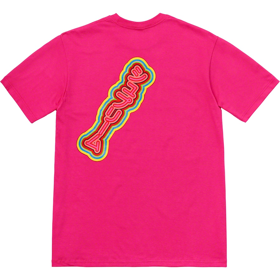 Details on Sekintani La Norihiro Supreme Tee Hot Pink from spring summer
                                                    2019 (Price is $44)