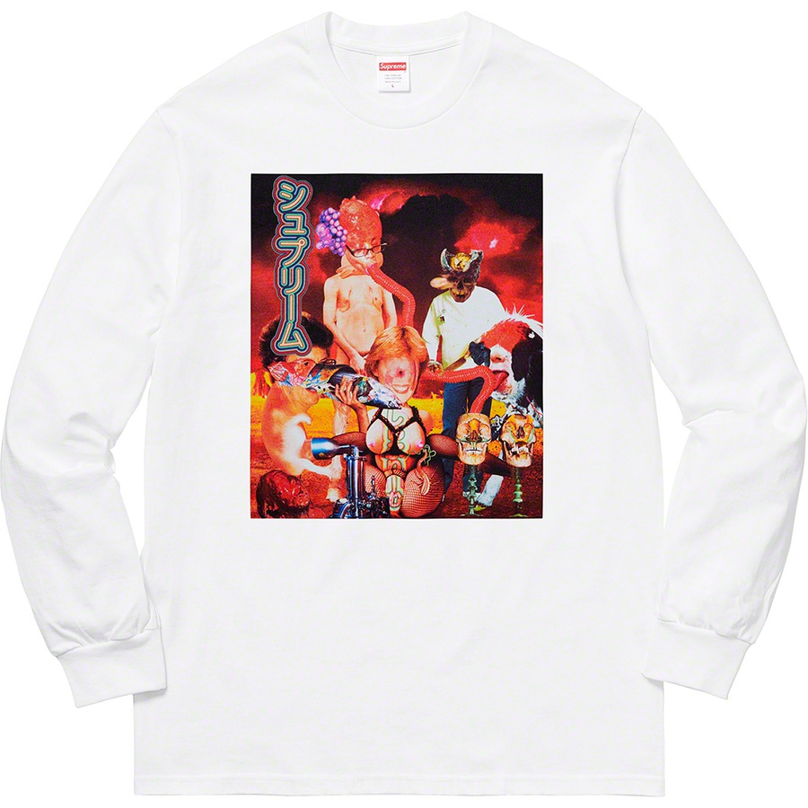 Details on Sekintani La Norihiro Supreme L S Tee White from spring summer
                                                    2019 (Price is $48)