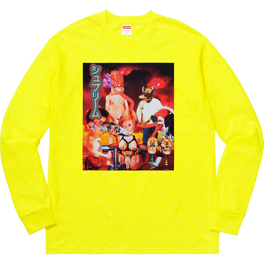 Details on Sekintani La Norihiro Supreme L S Tee Bright Yellow from spring summer
                                                    2019 (Price is $48)