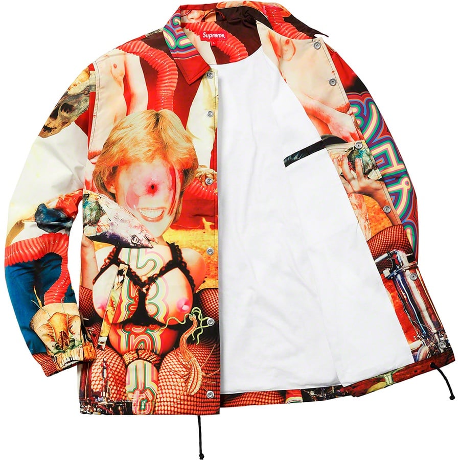 Details on Sekintani La Norihiro Supreme Coaches Jacket Multicolor from spring summer
                                                    2019 (Price is $198)