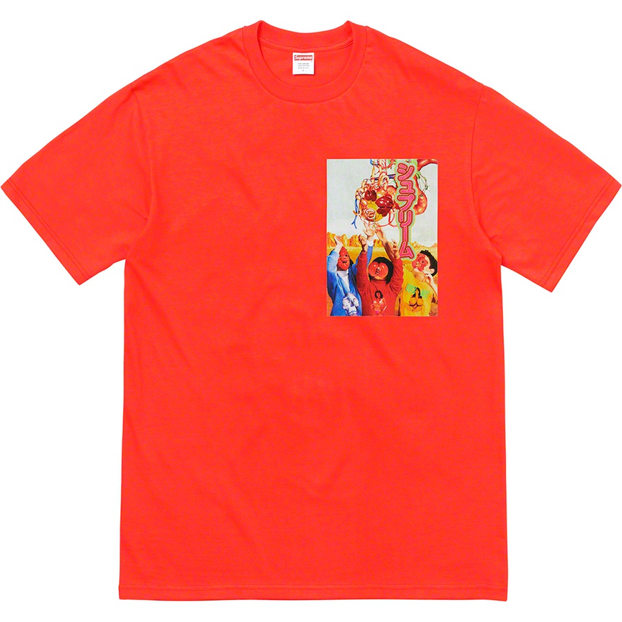 Details on Sekintani La Norihiro Supreme Tee Bright Orange from spring summer
                                                    2019 (Price is $44)