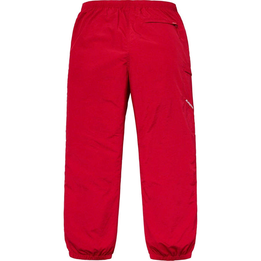 Details on Nylon Trail Pant Red from spring summer
                                                    2019 (Price is $128)