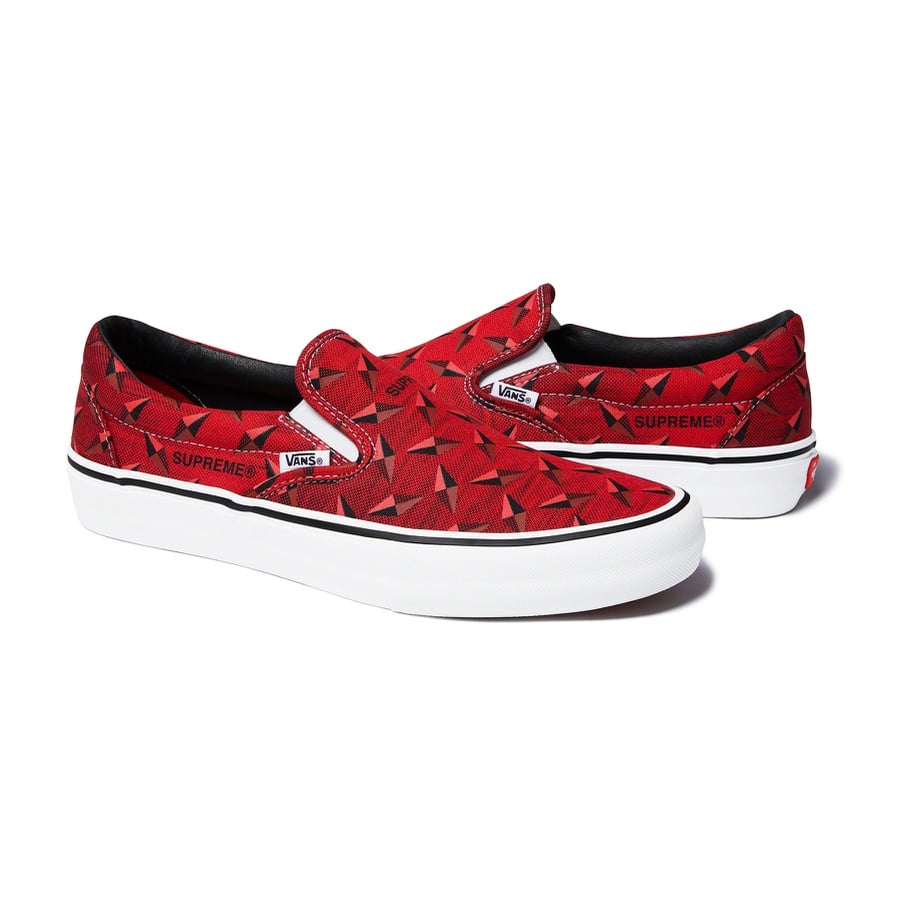 Vans Diamond Plate Slip-On Pro - spring summer 2019 - Supreme Vans Diamond Plate Slip-On Pro - spring summer 2019 - Supreme