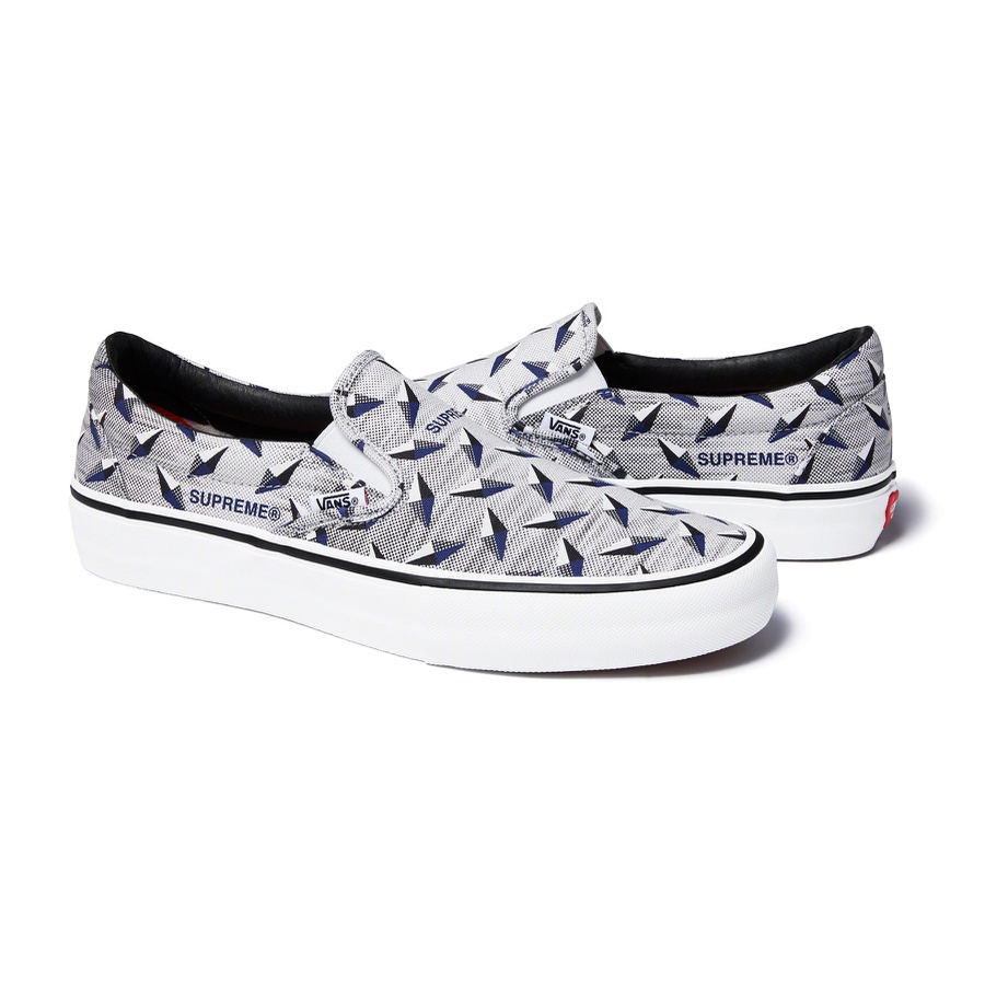 Details on Supreme Vans Diamond Plate Slip-On Pro  from spring summer
                                                    2019 (Price is $98)