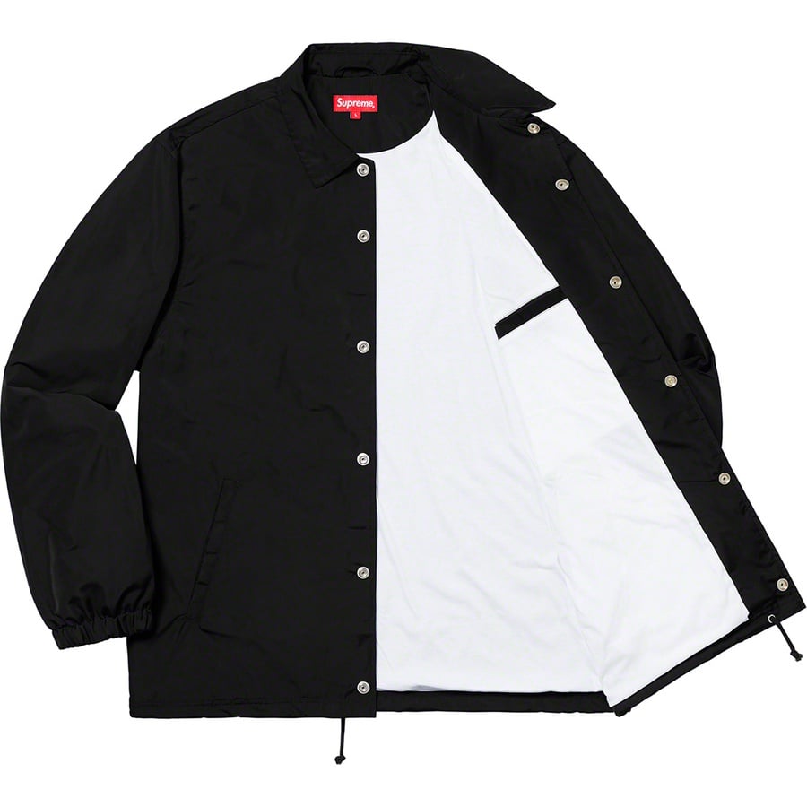 Details on Apple Coaches Jacket Black from spring summer 2019 (Price is $158)