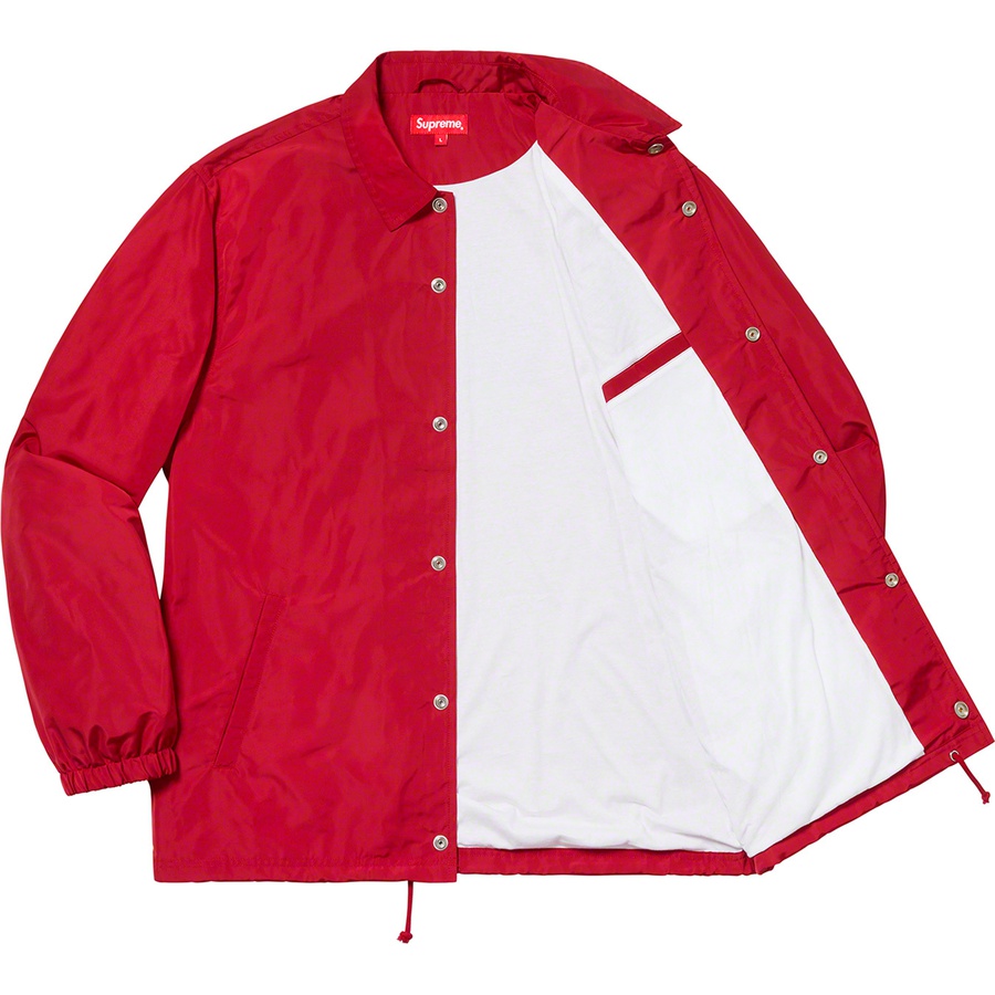 Details on Apple Coaches Jacket Red from spring summer
                                                    2019 (Price is $158)